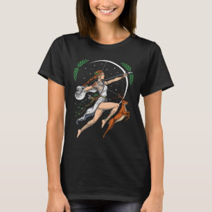 Camiseta Artemis Diosa Griega De Cazar La Antigua Grecia