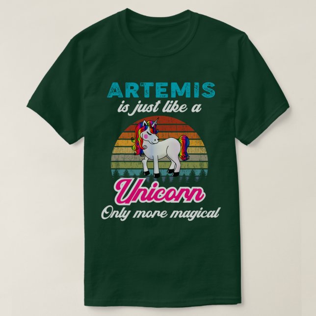 Camiseta Artemis es como un bebé de hombres divertidos de U (Diseño del anverso)
