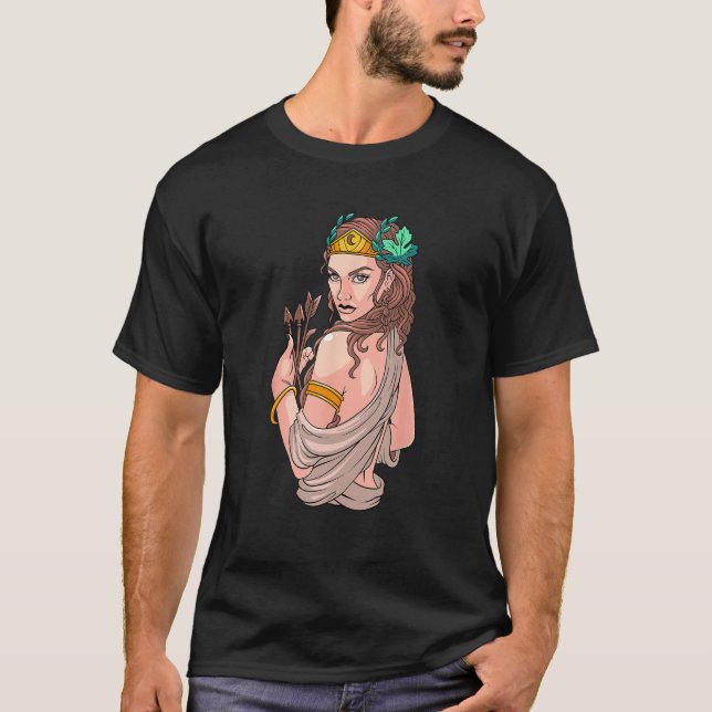 Camiseta Artemis Greek Goddess Ancient Greek Mythology Myth (Anverso)