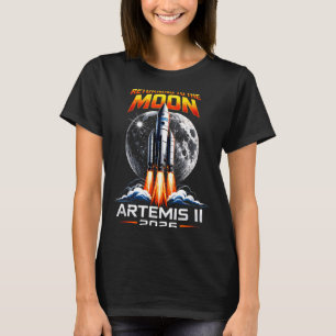 Camiseta Artemis ii de vuelta a la luna 2026 regalo para ho