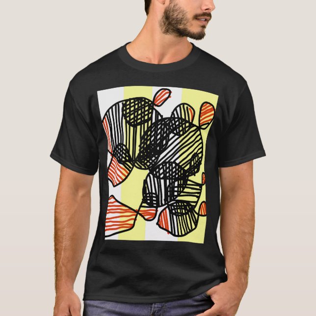 Camiseta Artes abstractas (Anverso)