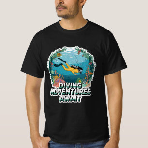 Camiseta Artes de buceo Quirky y Guay