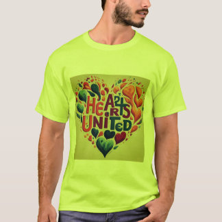 Camiseta artes del corazón unidas