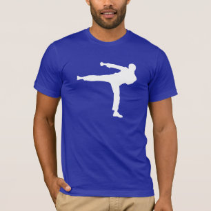 Camiseta Artes marciales azules