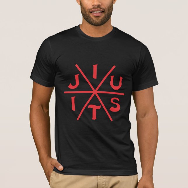 Camiseta Artes marciales BJJ brasileña Jiu Jitsu lucha (Anverso)