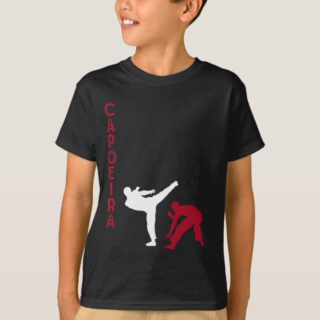 Camiseta Artes marciales brasileñas de Capoeira (Anverso)