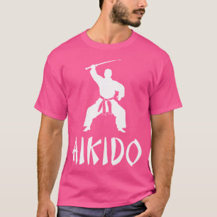 Camiseta Artes marciales de Aikido Artes marciales kanji