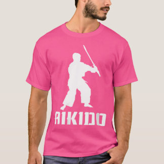 Camiseta Artes marciales de Aikido Artes marciales kanji