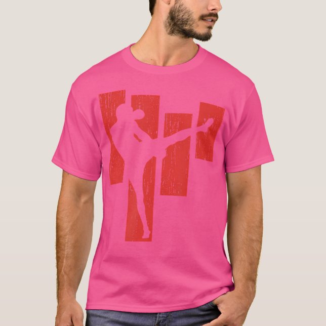Camiseta Artes marciales de boxeo de Kickboxing para boxead (Anverso)