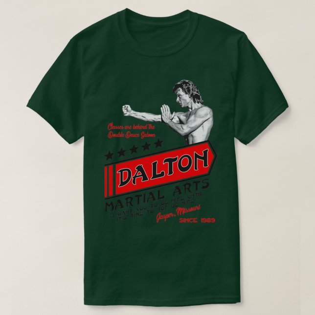 Camiseta Artes marciales de Dalton (Diseño del anverso)