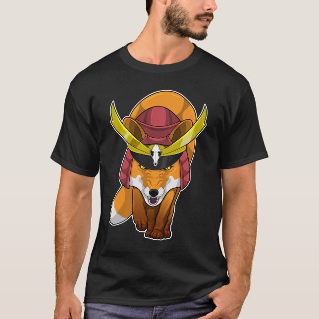 Camiseta Artes marciales de Fox Samurai (Anverso)