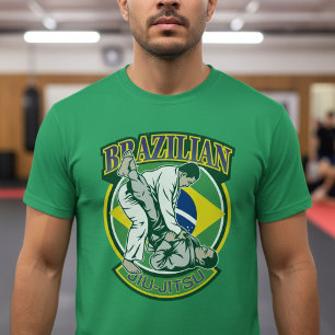 Camiseta Artes Marciales de Jiu-Jitsu Brasileño