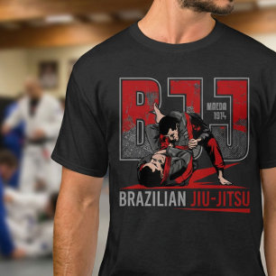 Camiseta Artes Marciales de Jiu-Jitsu Brasileño