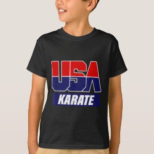 Camiseta Artes Marciales de Karate Equipo USA 2021