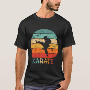 Camiseta Artes Marciales de Karate para Niños Motivo Grunge