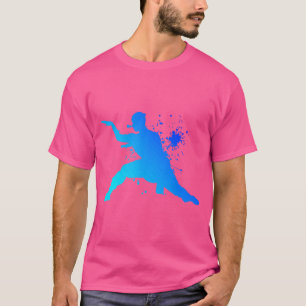 Camiseta Artes Marciales De Los Hombres De Wushu Kungfu Kun