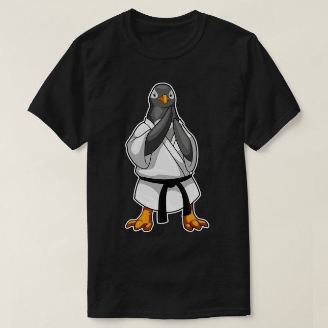 Camiseta Artes marciales de Penguin Karate (Diseño del anverso)