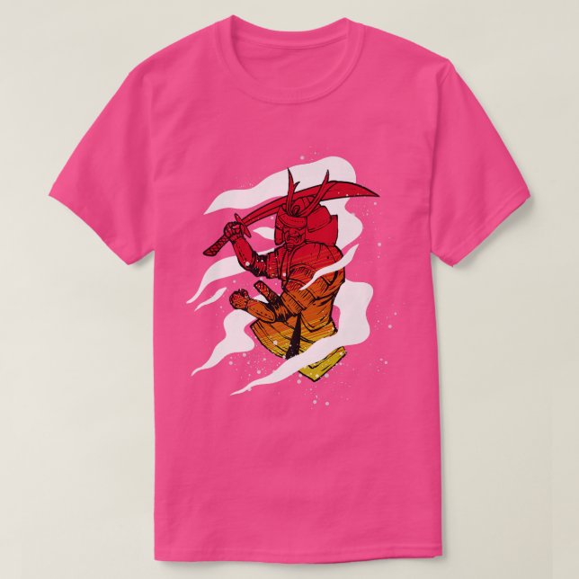 Camiseta Artes marciales de Samurai (Diseño del anverso)