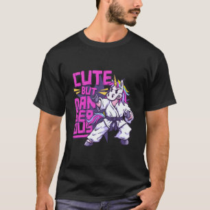 Camiseta Artes Marciales de Unicornio Divertidas Karate Kun