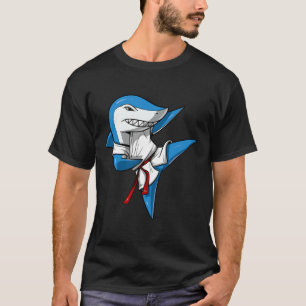 Camiseta Artes marciales del karate del tiburón Kickboxing