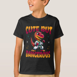 Camiseta Artes Marciales Divertidas Karate Taekwondo Dinosa