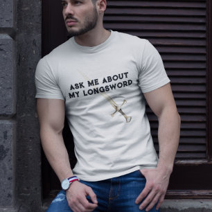 Camiseta Artes Marciales Europeas Históricas HEMA Espada La