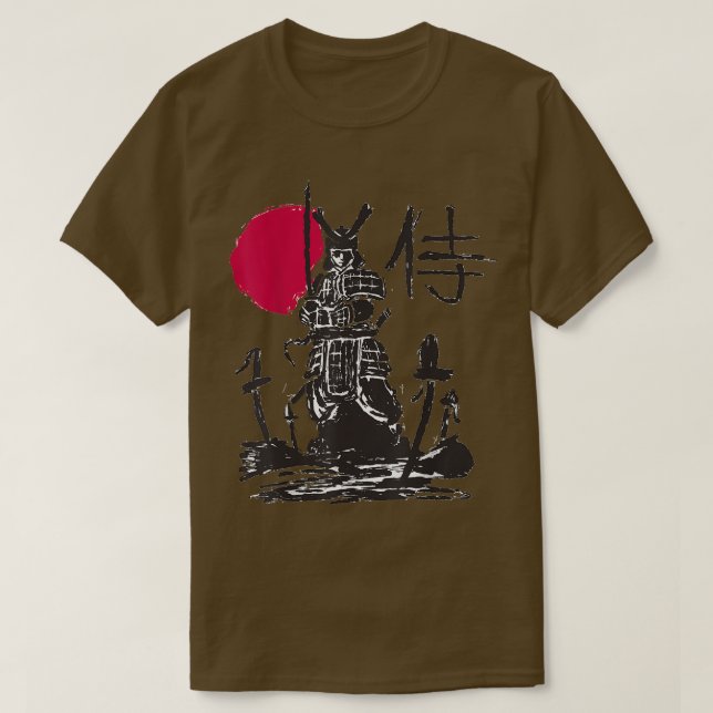 Camiseta Artes marciales japonesas contra la espada de los  (Diseño del anverso)