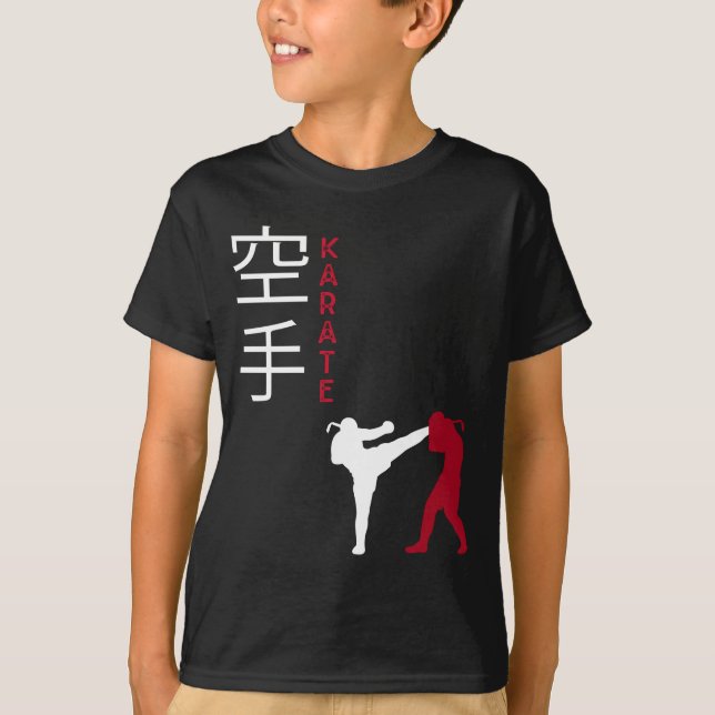 Camiseta Artes marciales japonesas de Karate (Anverso)