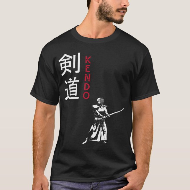 Camiseta Artes marciales japonesas de Kendo (Anverso)