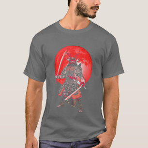Camiseta Artes marciales japonesas Guerrero samurai japonés