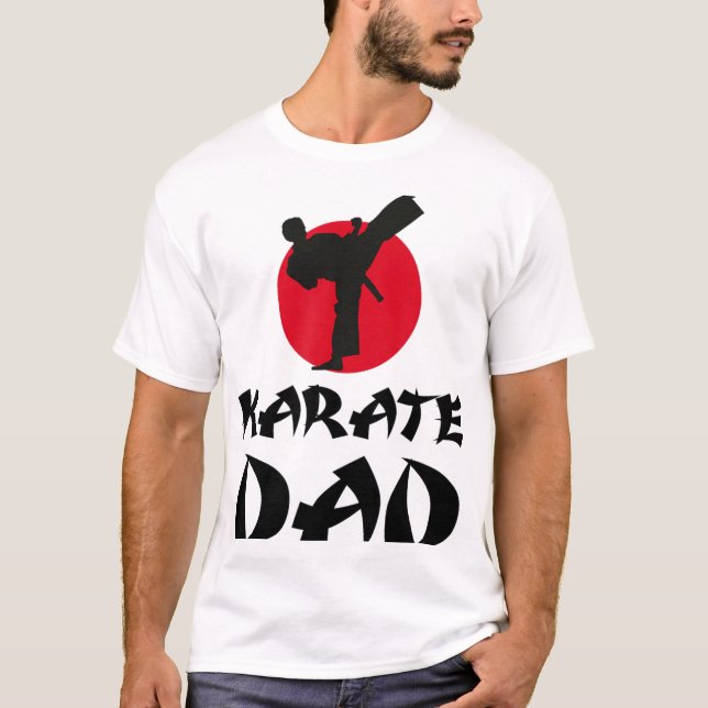 Camiseta Artes Marciales Karate Dad  (Anverso)