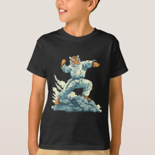 Camiseta Artes Marciales Kickboxing Taekwondo MMA Judo Tigr