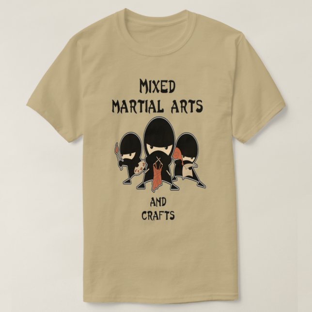 Camiseta Artes marciales mixtas (Diseño del anverso)