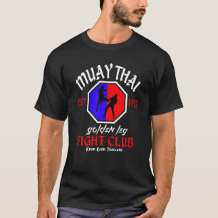 Camiseta Artes marciales mixtas de la Pierna Dorada Est. MM