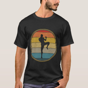 Camiseta Artes Marciales Mixtas Mma Retro Vintage Kickboxin