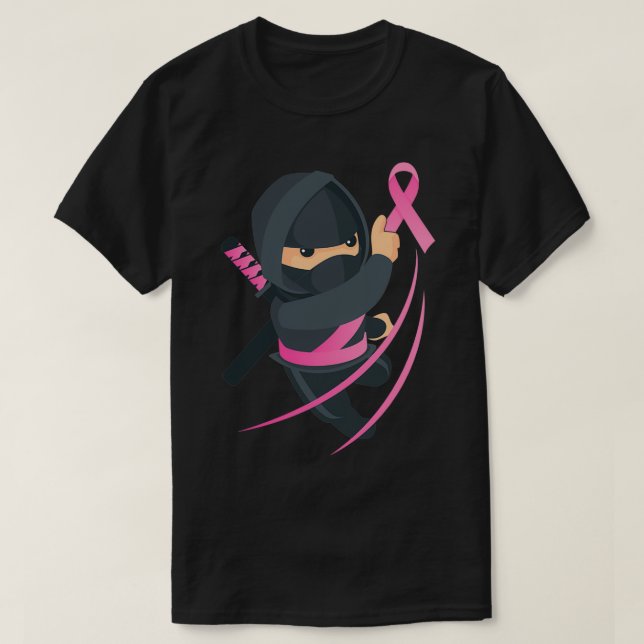 Camiseta Artes marciales Ninja Apoyo a la Concienciación so (Diseño del anverso)