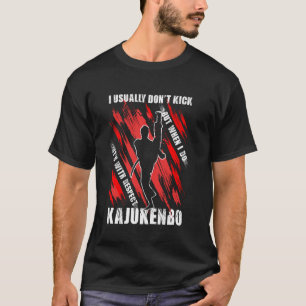 Camiseta Artes Marciales Normalmente No Pateo Entrenamiento
