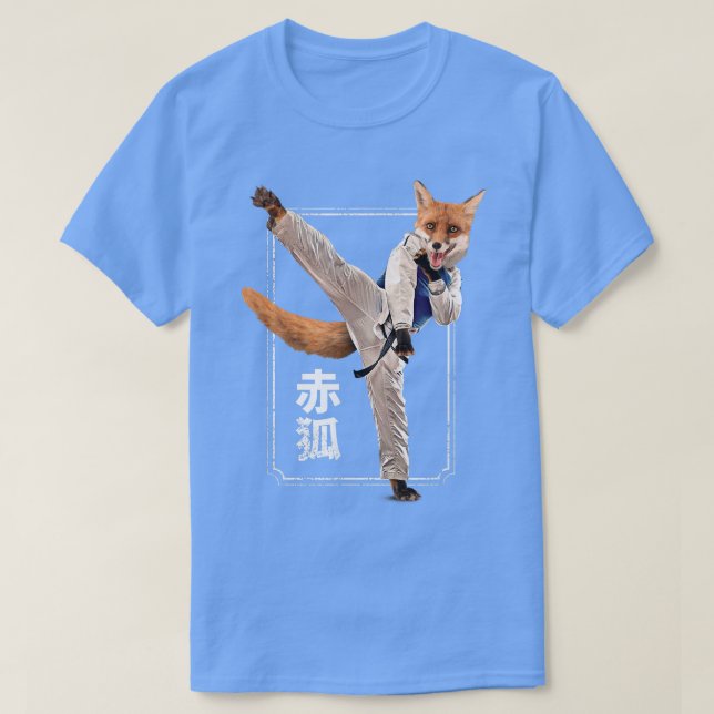 Camiseta Artes Marciales Para IlustraciónKarate Luchador Ne (Diseño del anverso)