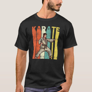 Camiseta Artes Marciales Retro Karate Vintage Clásico