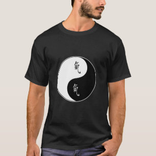 Camiseta Artes Marciales Taiji Qi Gong Yoga Yin Yang Símbol