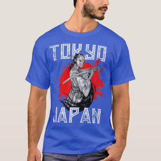 Camiseta Artes marciales Tengu Samurai japonés con máscara 