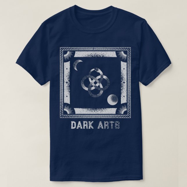 Camiseta Artes oscuras Pinturas ocultas y símbolos clásicos (Diseño del anverso)