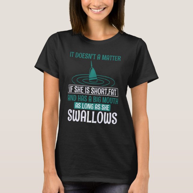 Camiseta Artes Pesqueras Saltos De Pesca Dulces (Anverso)