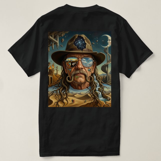 Camiseta Artes Surrealistas RC (Reverso del diseño)