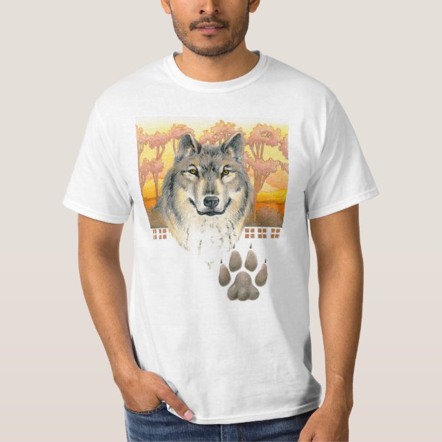 Camiseta Artes y lobo de los artes (Anverso)