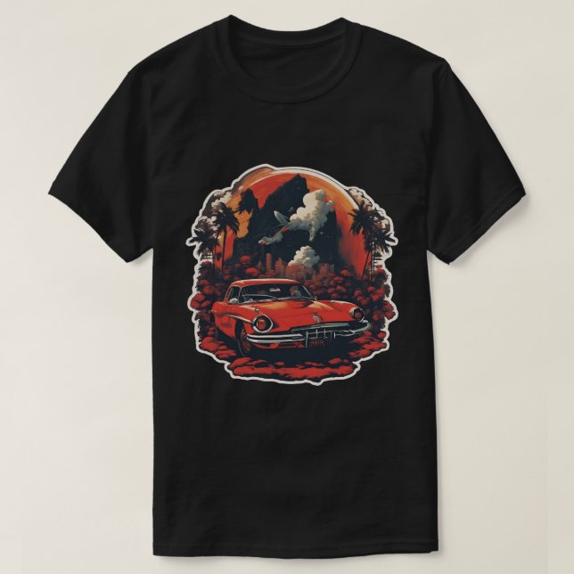 Camiseta artesanía automotriz (Diseño del anverso)