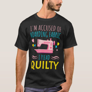 Camiseta Artesanía de costura de colcha divertida