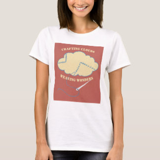 Camiseta Artesanía de nubes tejiendo maravillas