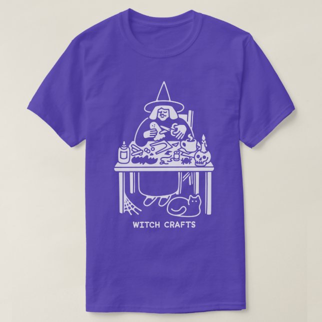 Camiseta Artesanías de bruja (Diseño del anverso)