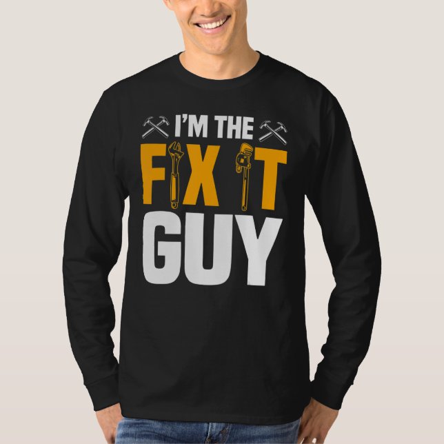 Camiseta Artesanías de Constructor de Reparador de Handyman (Anverso)